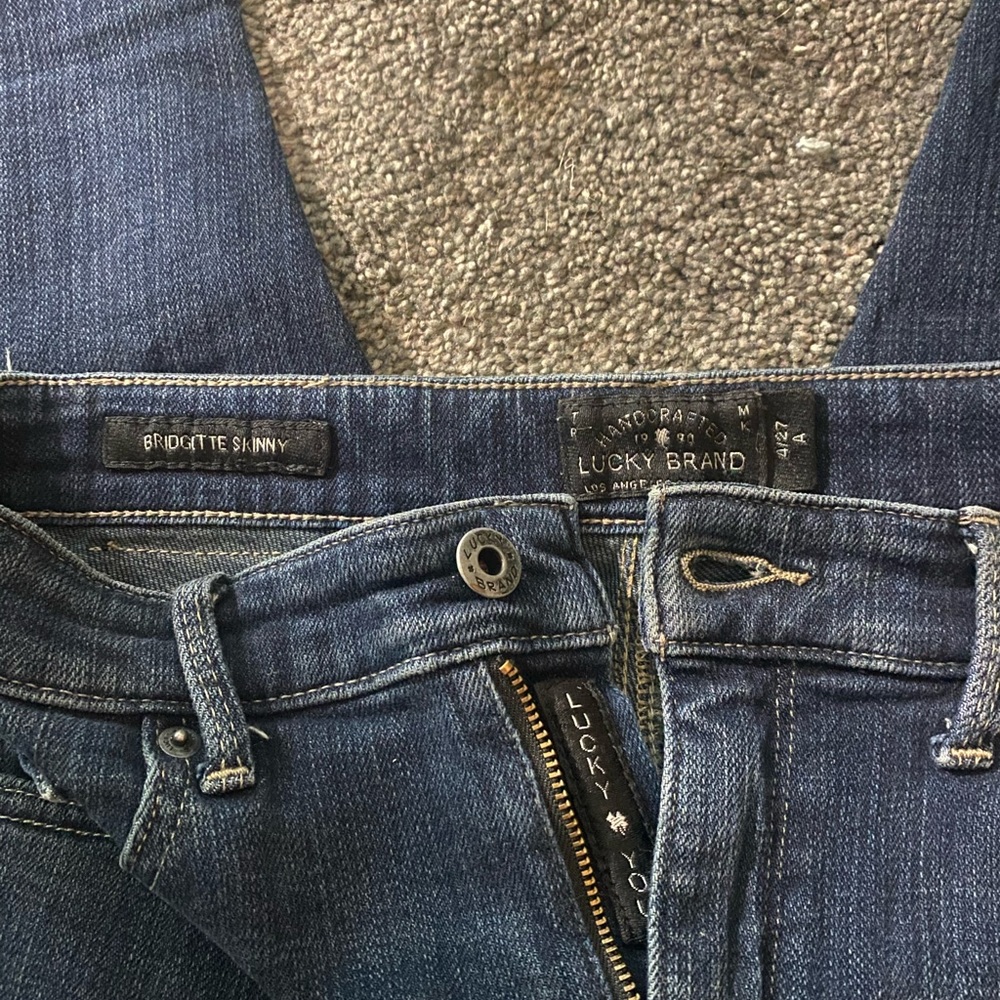 Lucky Brand High Waisted Skinny Jeans (4/27 A)